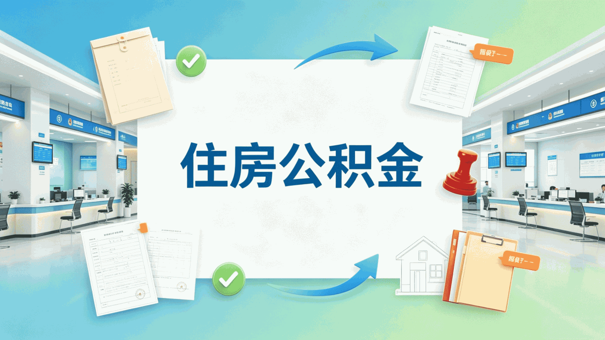 公积金提取需要什么材料需要什么材料？揭阳···